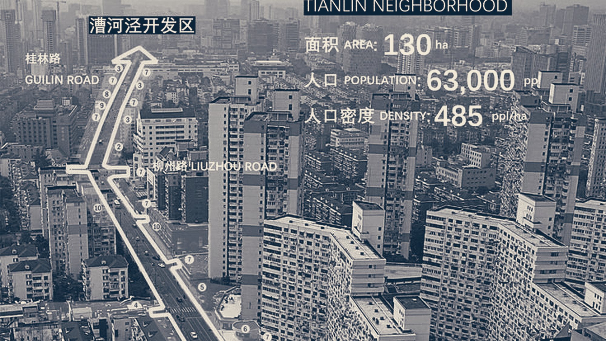 Socioeconomic density map